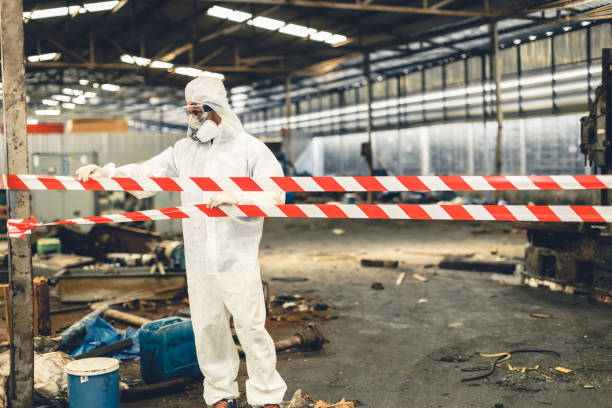 Professional Trauma Scene Cleanup technician working in Pioneertown, CA